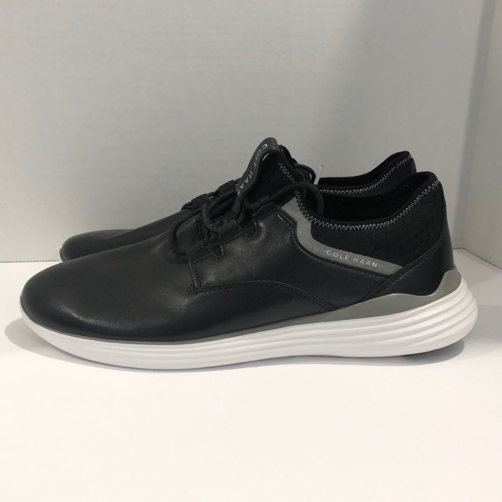 Cole Haan Grandsport Sneaker Black/Optic White Men's Adult Size 11.5 C30422